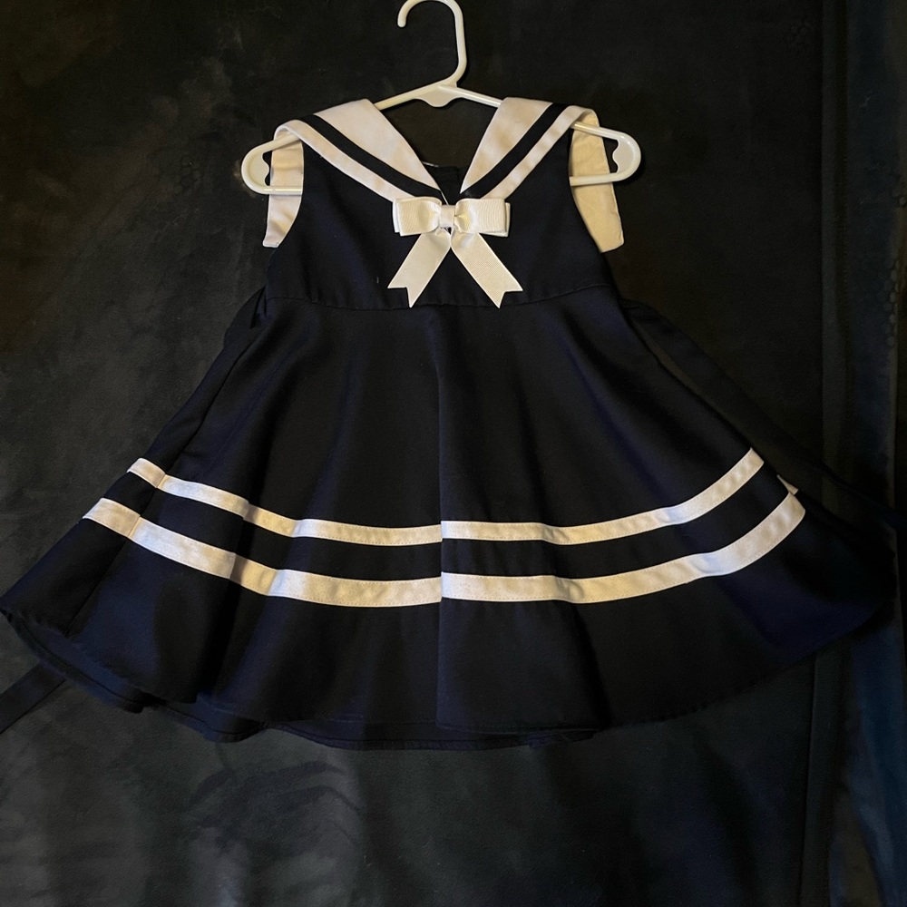 Rare editions sailor dress 12 months